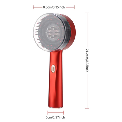 Red Light Therapy Scalp Brush